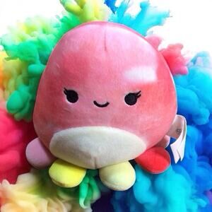 Squishmallows ORZELLA Pink Tie Dye The Octopus Plush Stuffed Animal 5"